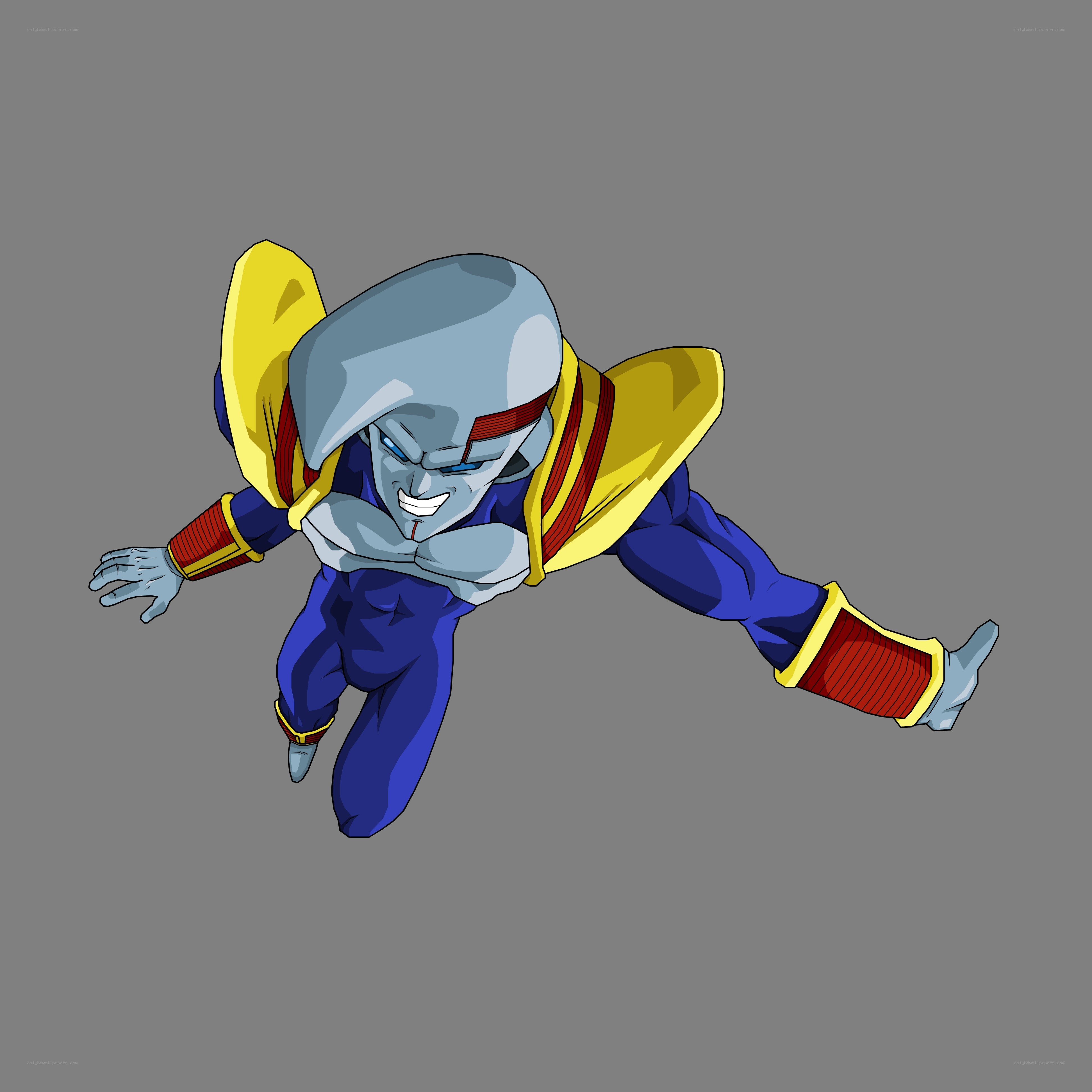 Dragon Ball character in flight