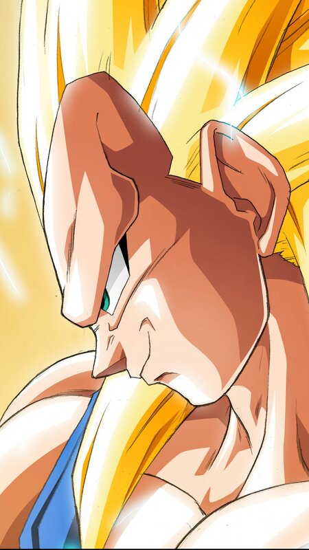 Dragon Ball Character — Yellow, Intense