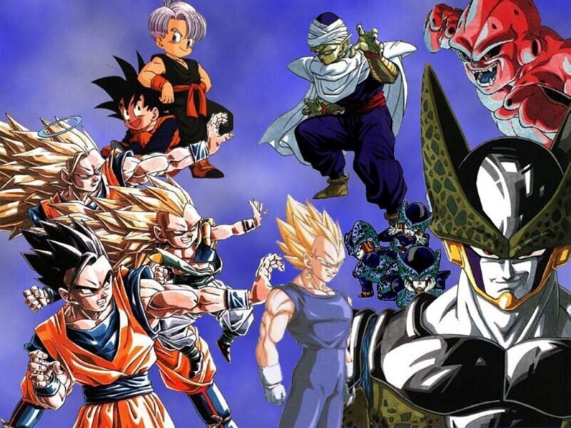 Dragon Ball Characters — Blue, Dramatic, Manga, Anime