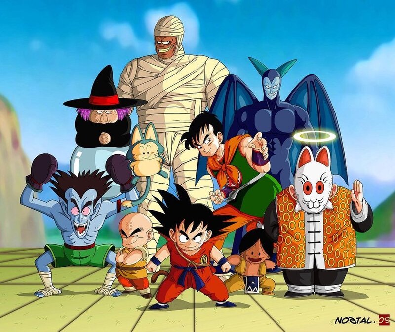Dragon Ball characters group