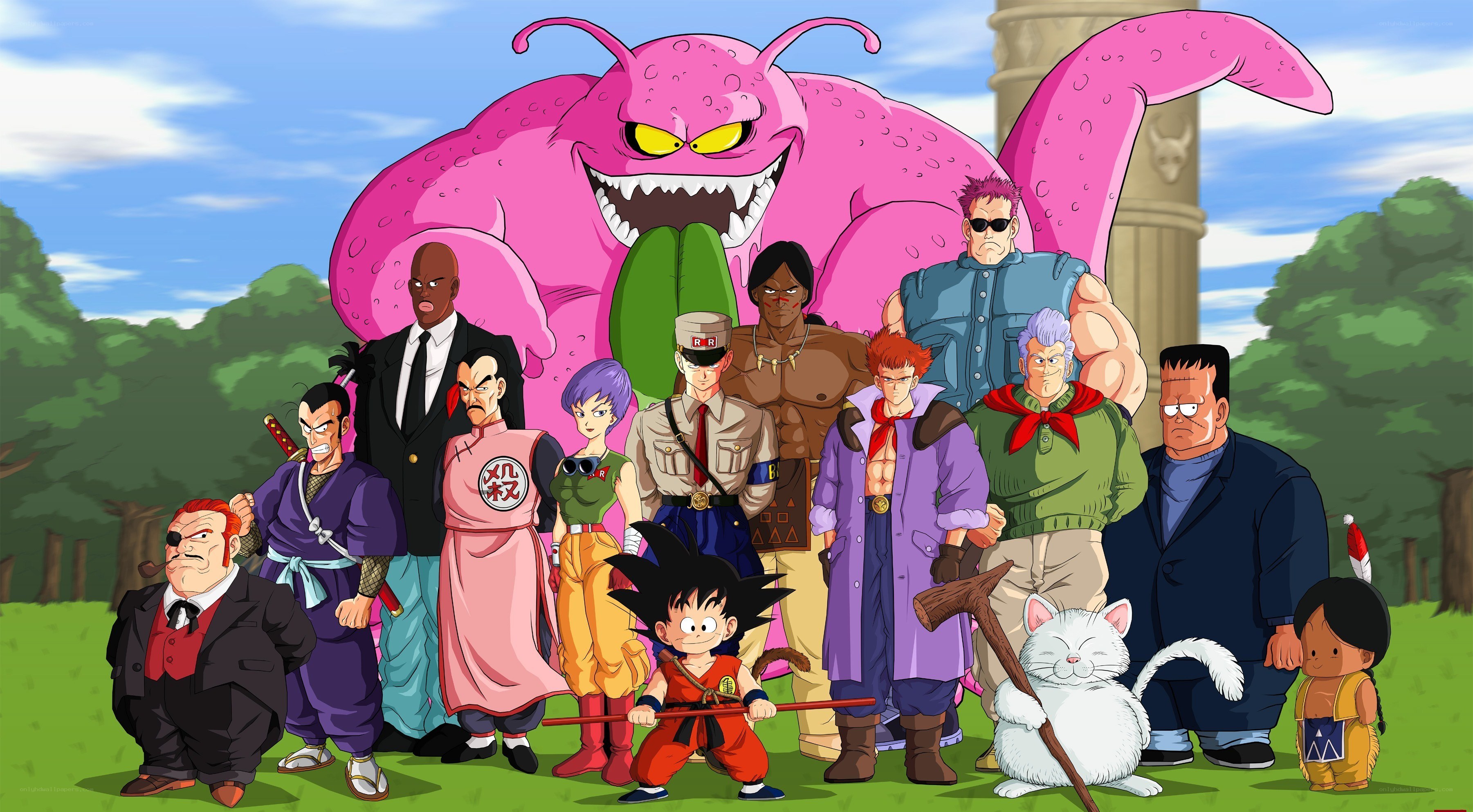 Dragon Ball characters group
