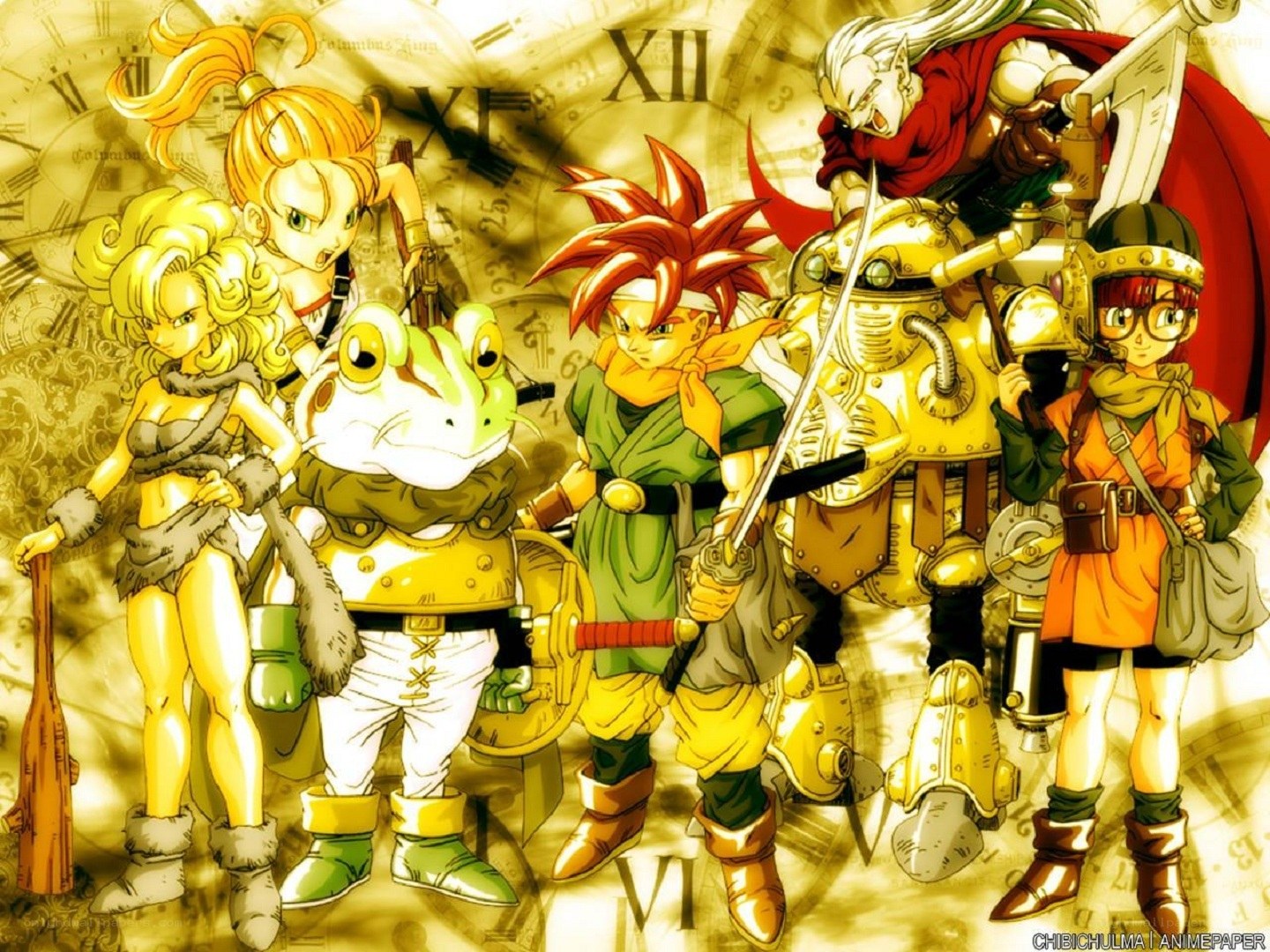 Dragon Ball characters group portrait