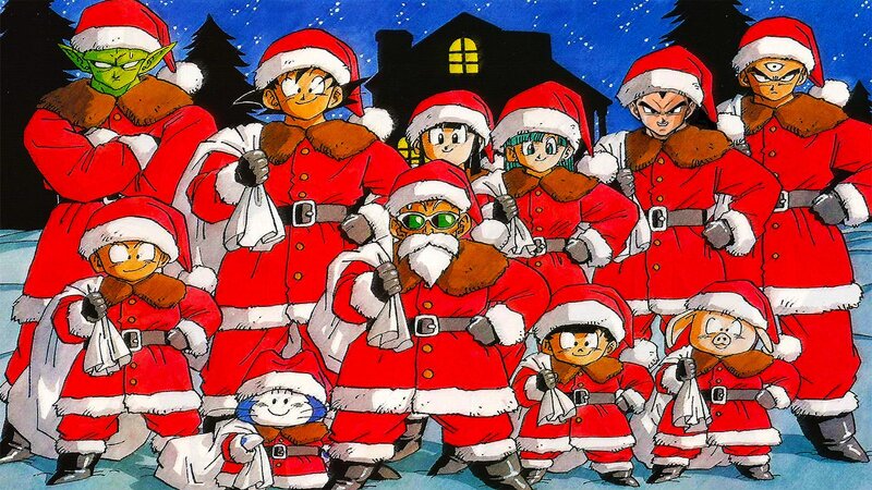 Dragon Ball Santa characters