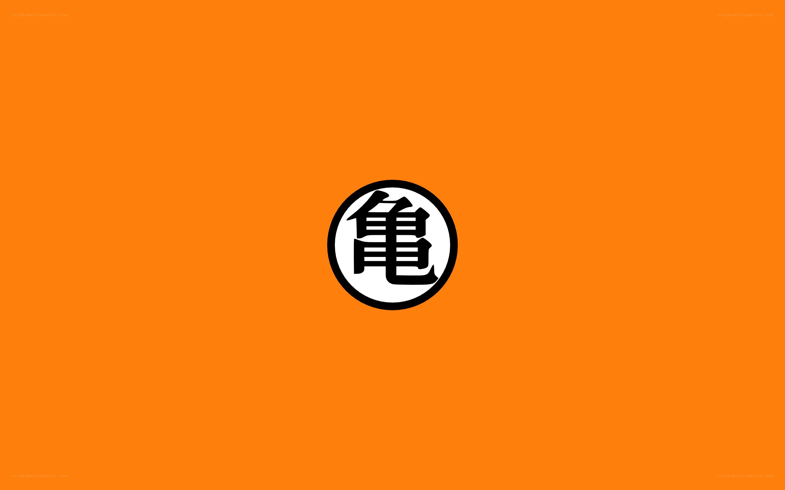 Dragon Ball symbol on orange