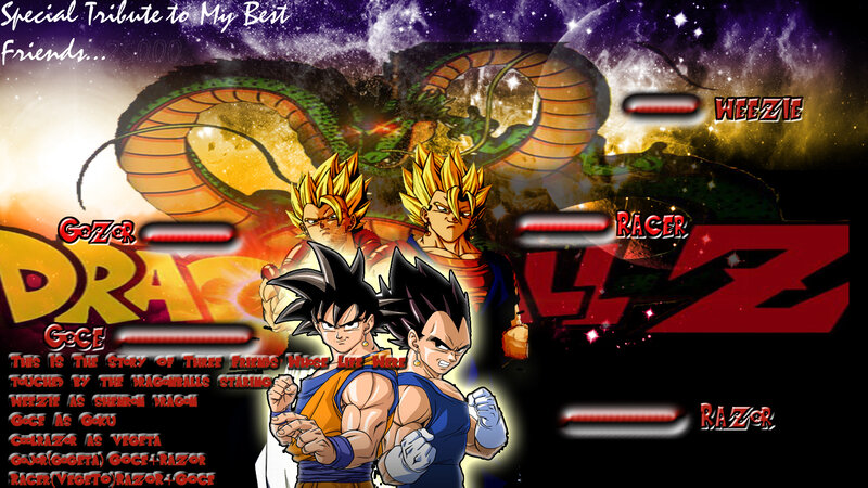 Dragon Ball tribute artwork