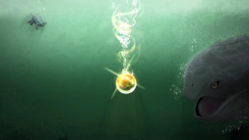 Dragon Ball Underwater