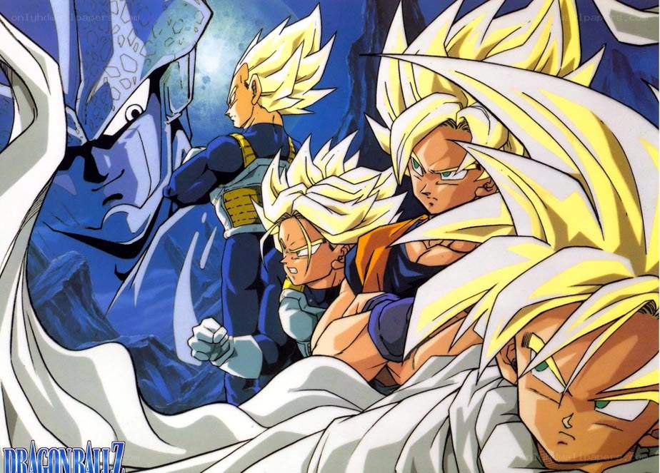Dragon Ball Z battle scene