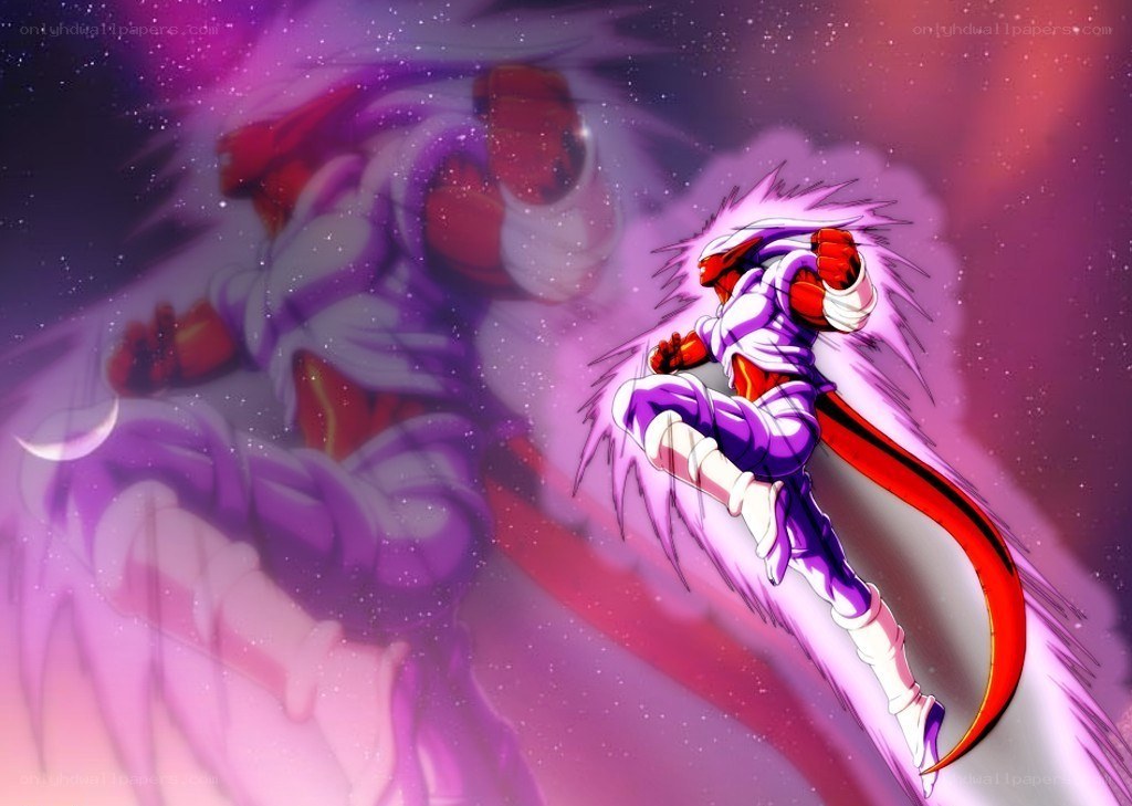 Dragon Ball Z character in action