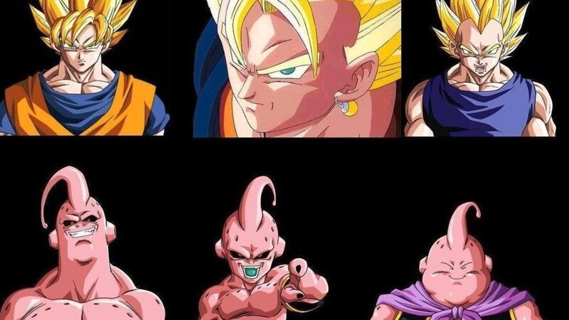 Dragon Ball Z character transformations