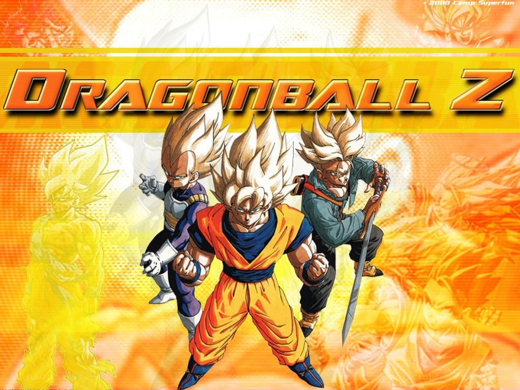 Dragon Ball Z characters artwork