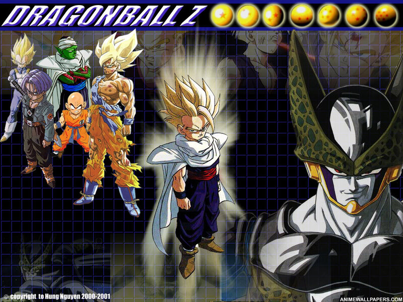 Dragon Ball Z Characters — Blue, Dramatic, Anime