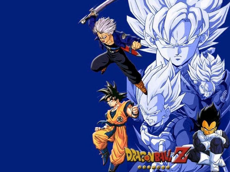 Dragon Ball Z Characters — Blue