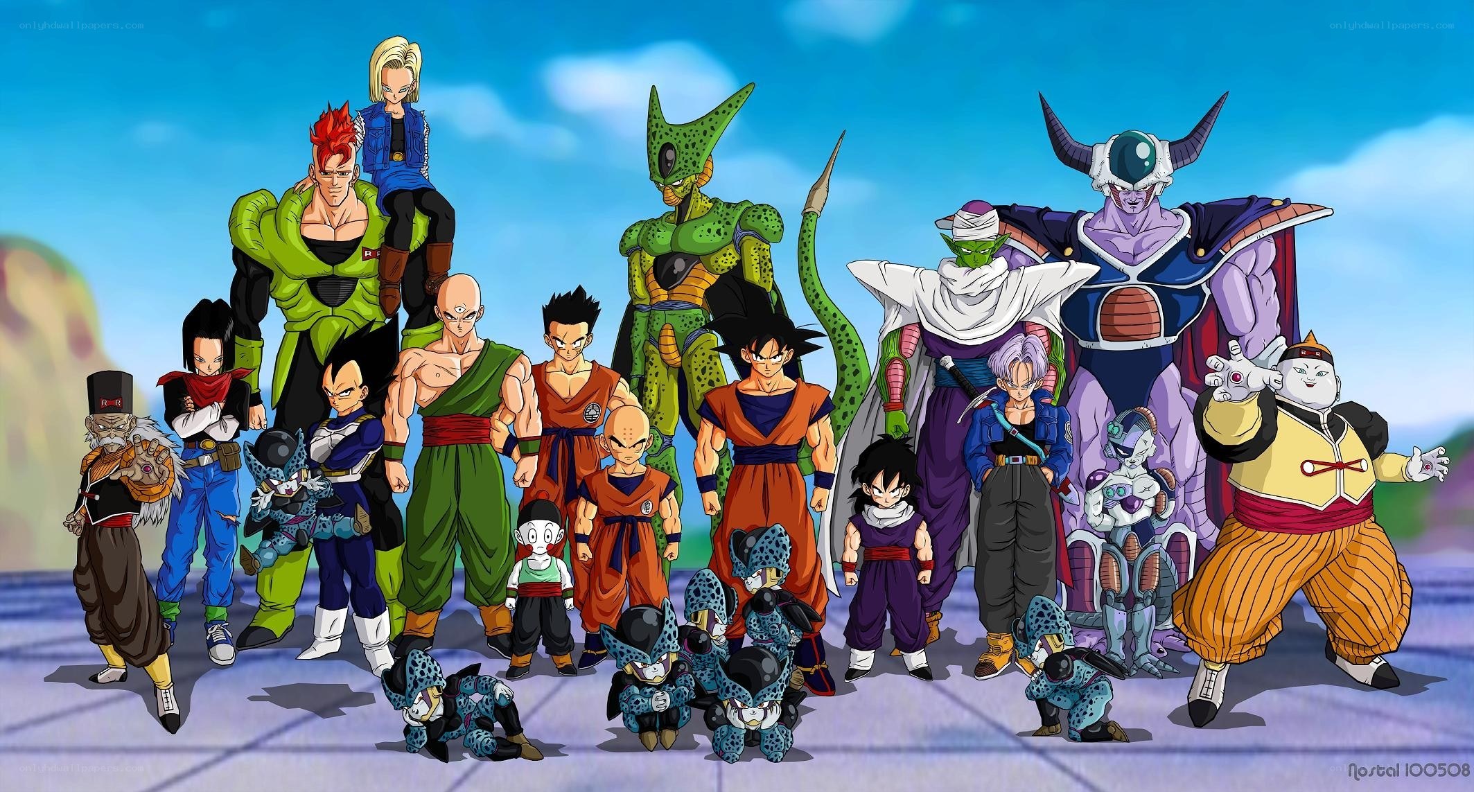 Dragon Ball Z characters group