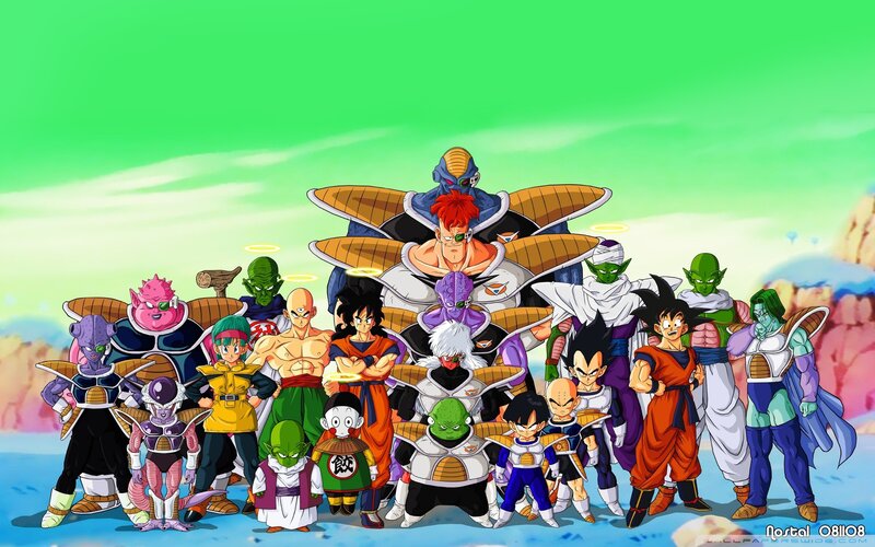 Dragon Ball Z characters group