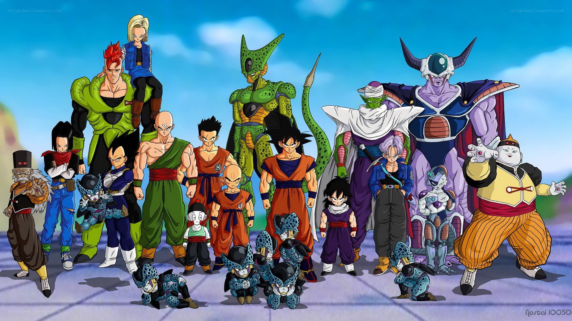 Dragon Ball Z characters group
