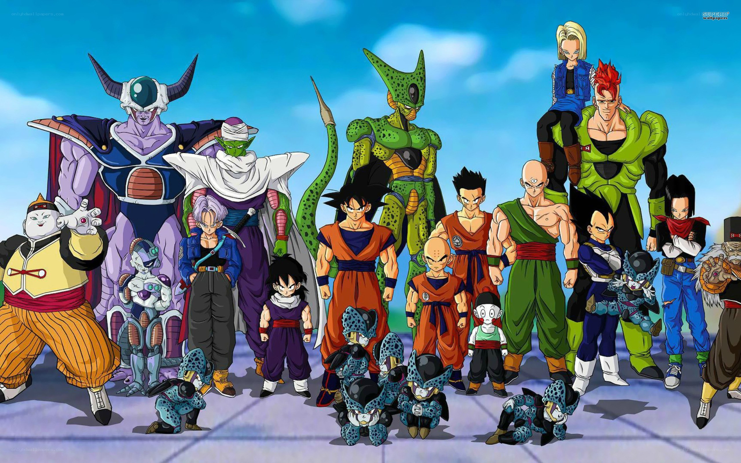 Dragon Ball Z characters group