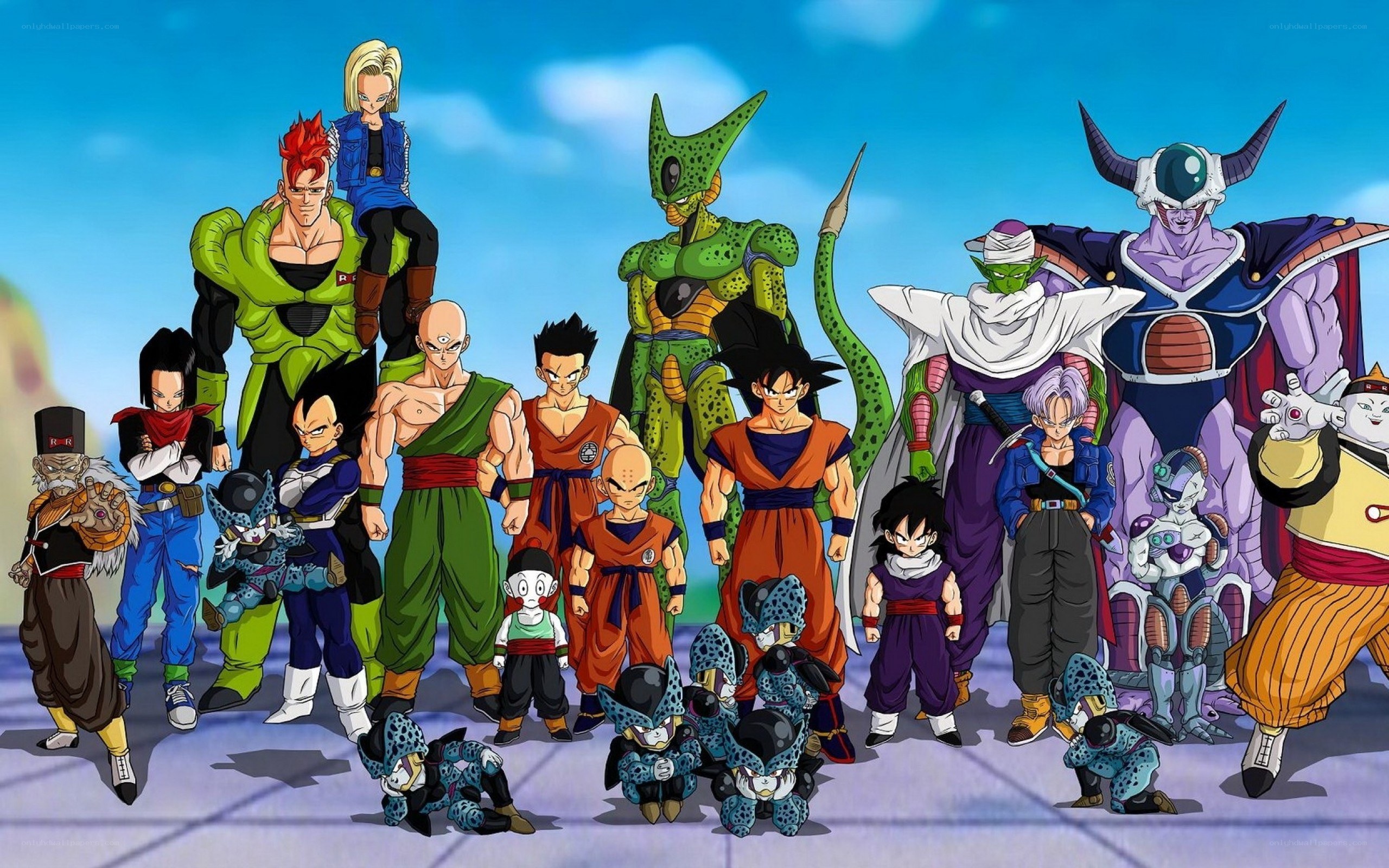 Dragon Ball Z characters group