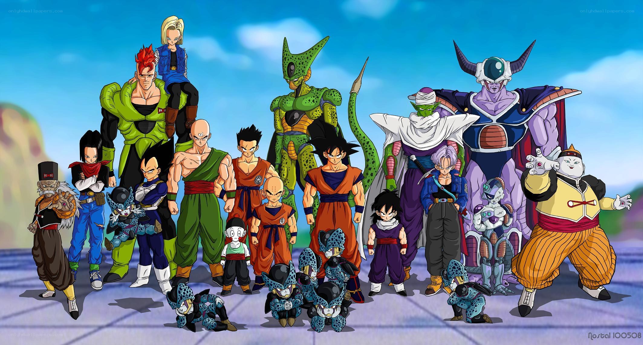 Dragon Ball Z characters group