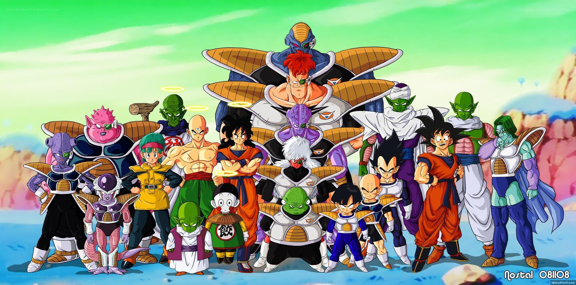 Dragon Ball Z characters group