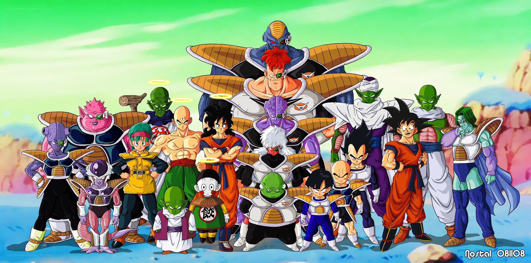 Dragon Ball Z characters group