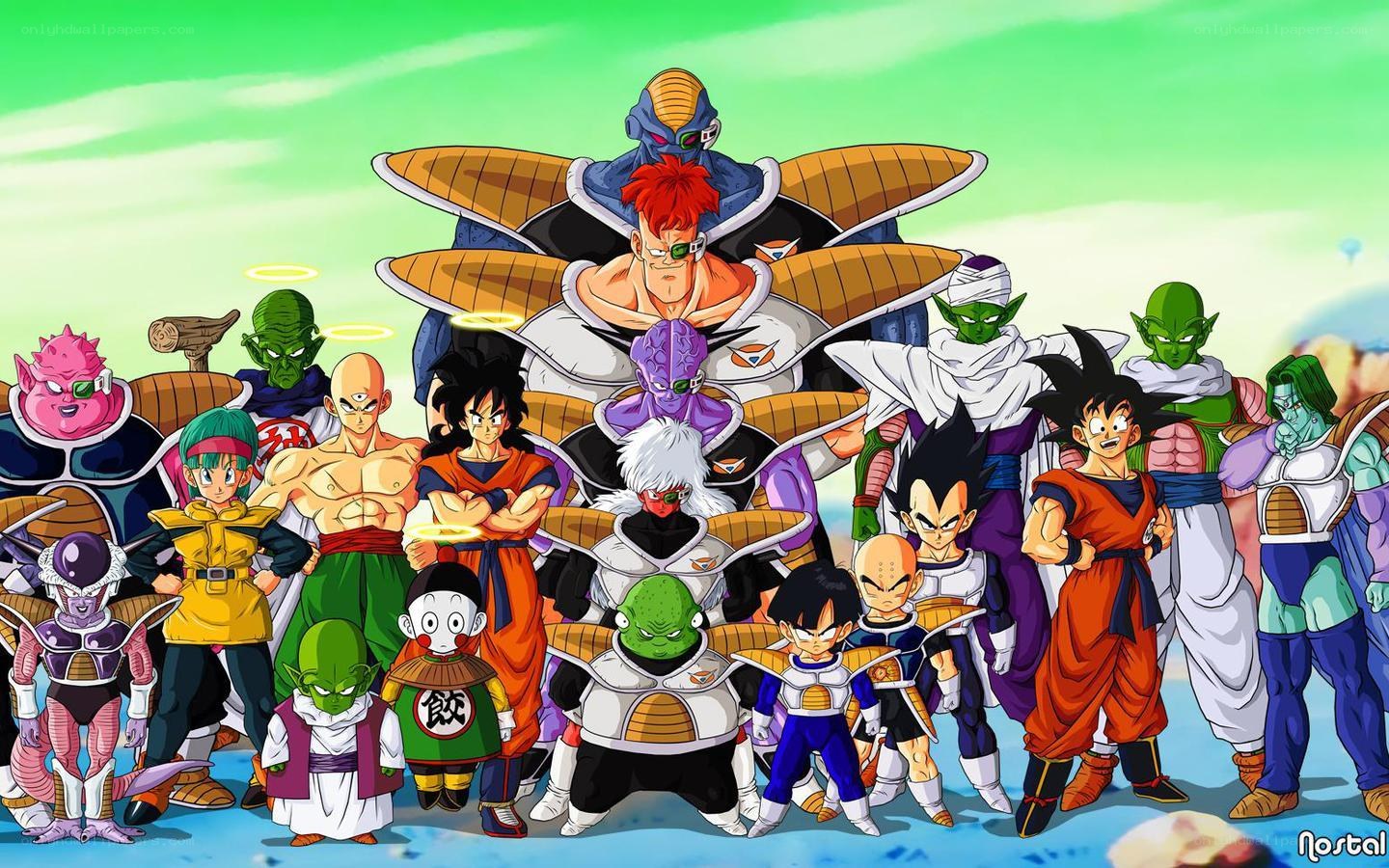 Dragon Ball Z characters group