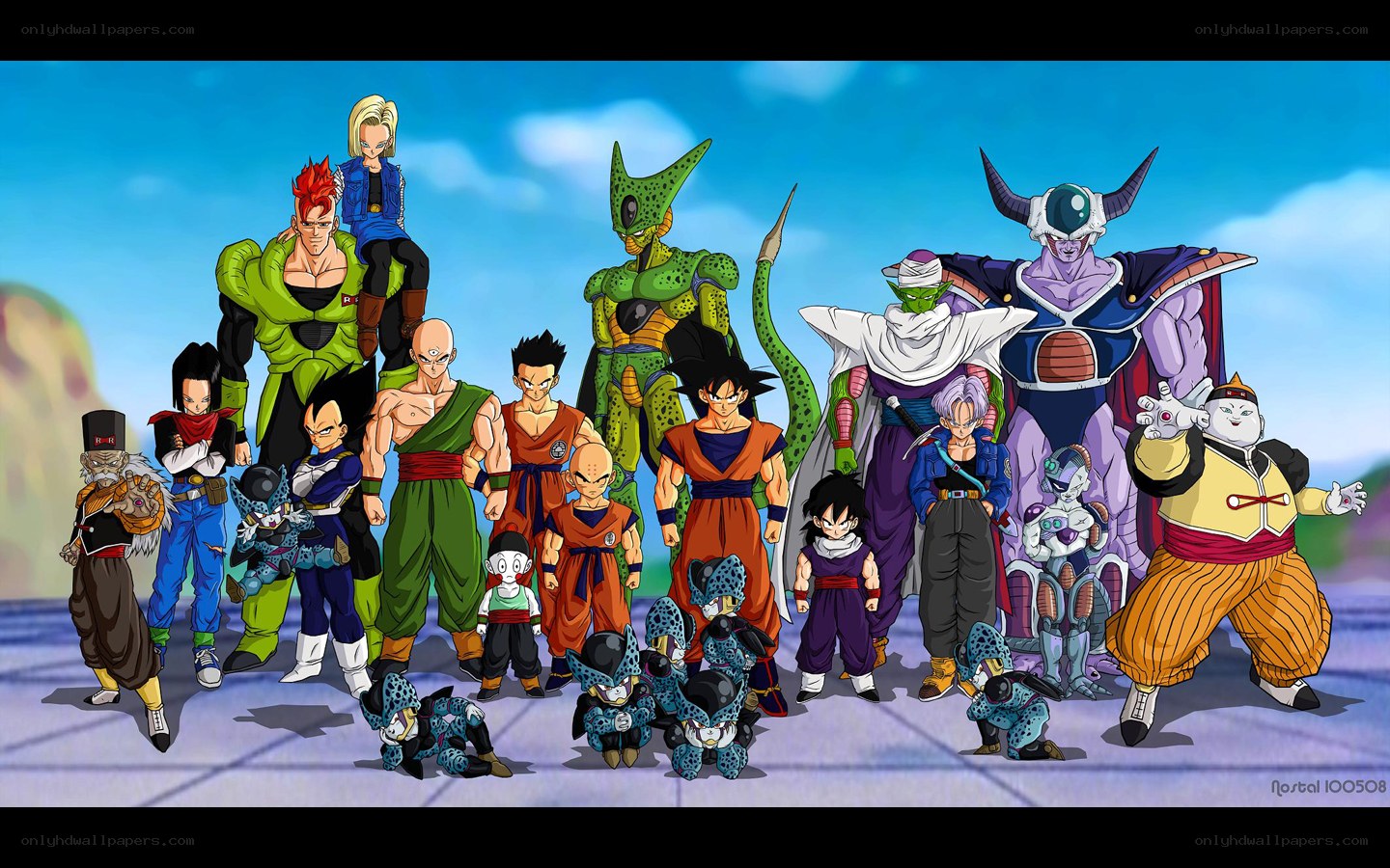 Dragon Ball Z characters group