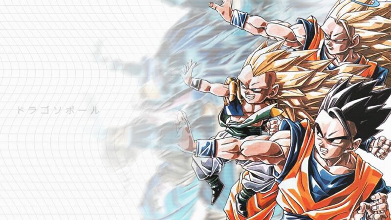 Dragon Ball Z characters in action