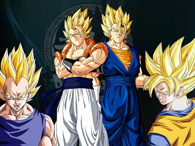 Dragon Ball Z characters in Super Saiyan form