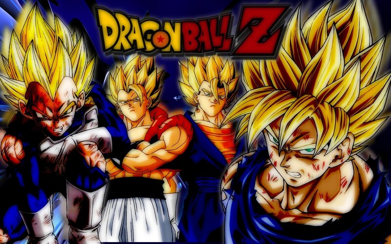 Dragon Ball Z characters in Super Saiyan form