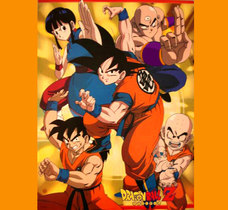 Dragon Ball Z Characters — Orange