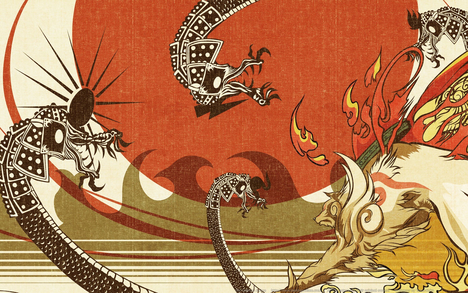 dragon battle artwork