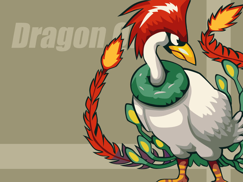 dragon bird character art