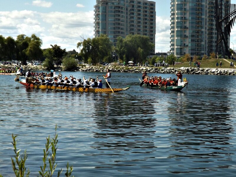 Dragon Boat Race — Blue