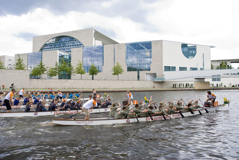 Dragon boat race in Berlin