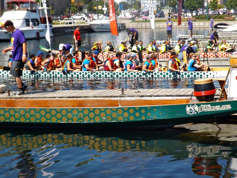 Dragon Boat Team — Green, Active, Afternoon