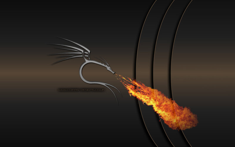 Dragon breathing fire