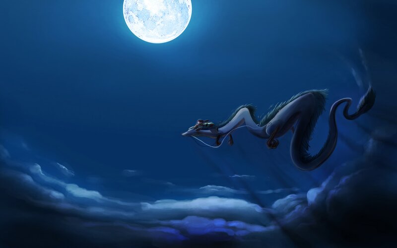 Dragon Carrying a Rider