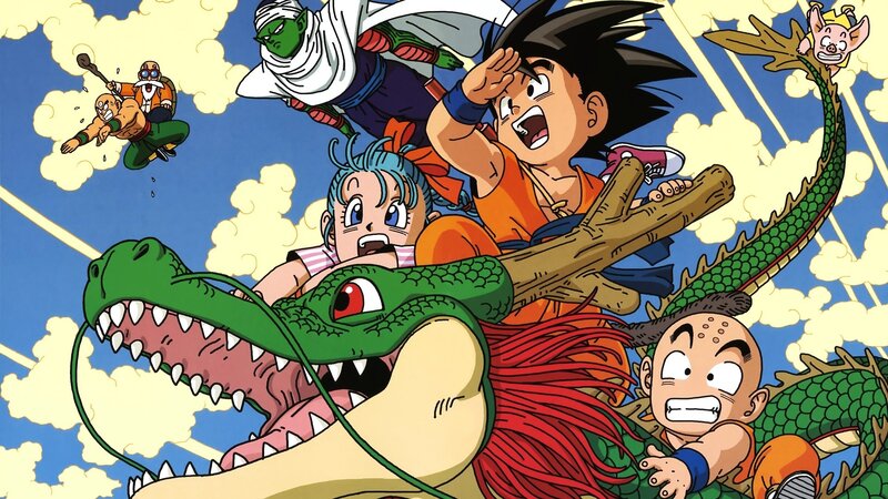 Dragon Carrying Characters — Blue