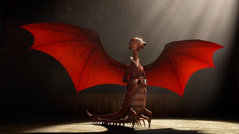 Dragon Character in Suit