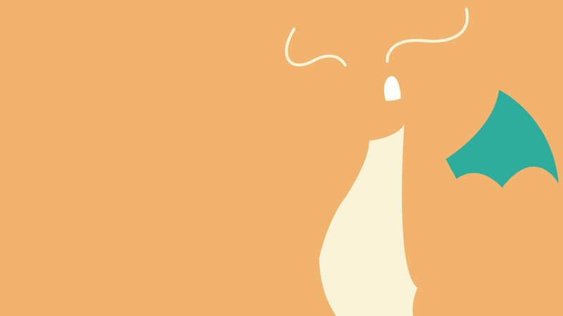 Dragon Character — Orange