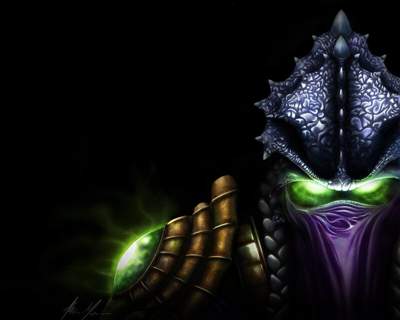 dragon character with glowing eyes