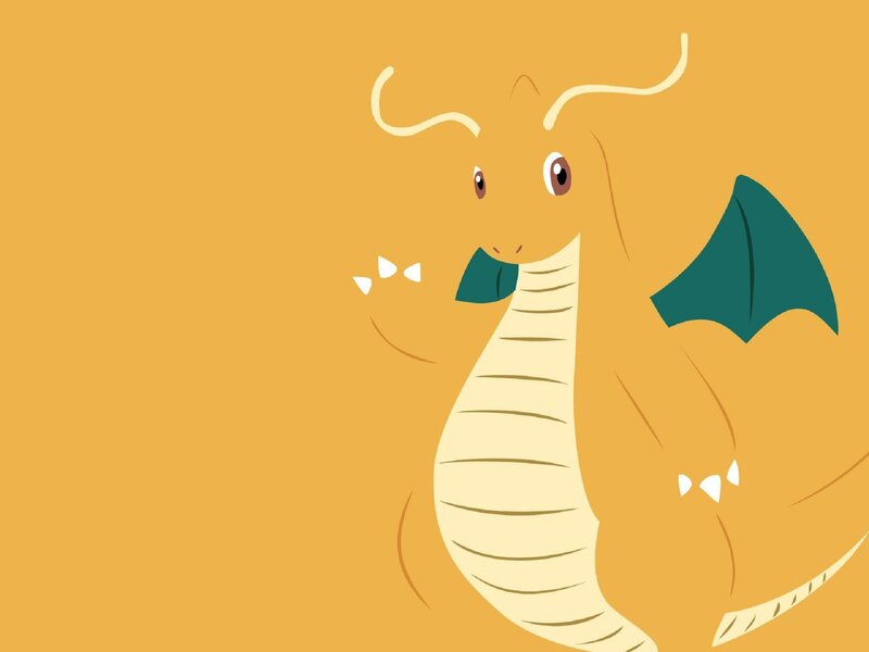 Dragon Character — Yellow