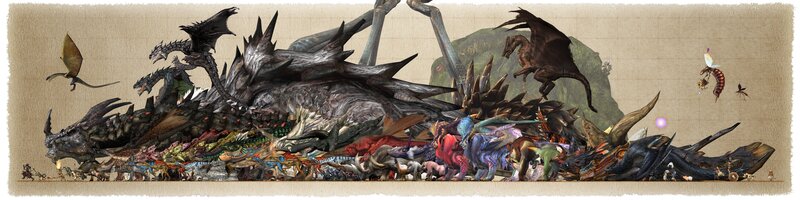 Dragon Creatures in Pile