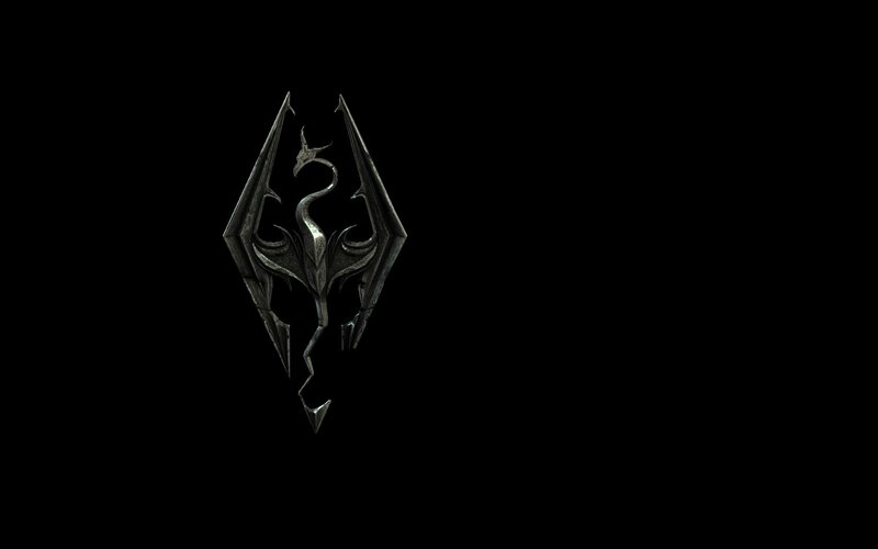 Dragon Emblem — Black, Dark, 3d Render