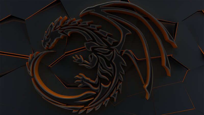 Dragon Emblem — Black