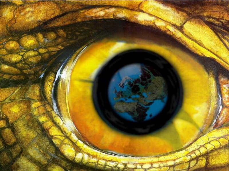 Dragon Eye with Earth