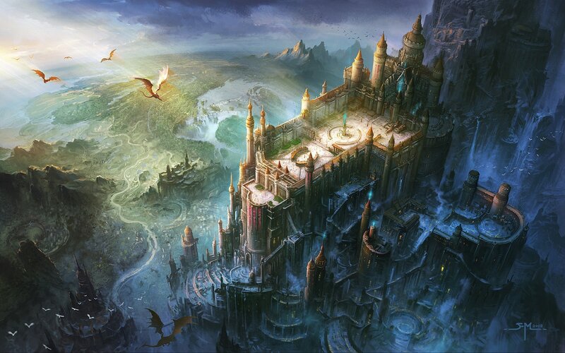 Dragon-flying Castle