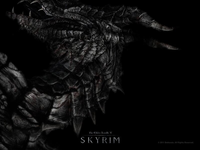 Dragon from Skyrim