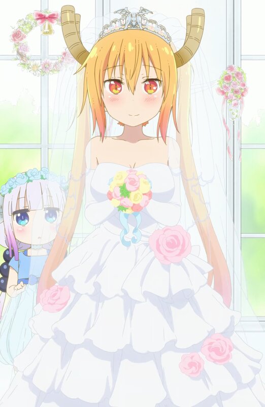 Dragon Girl in Wedding Dress