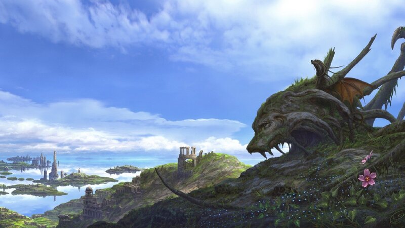 dragon guardian of the ruins